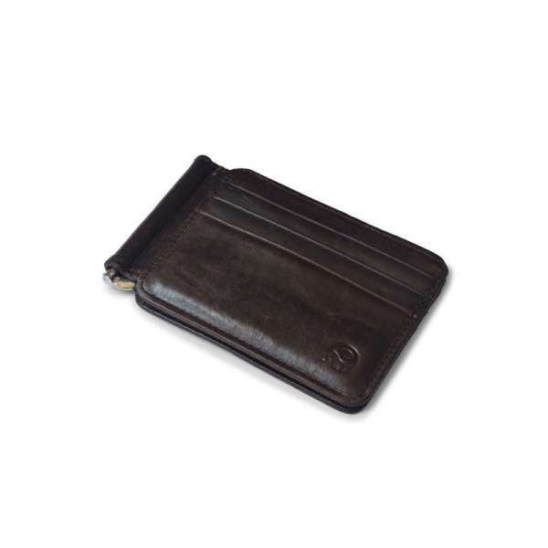 REAL Leather Slim Spring Money Clip Wallet Front Pocket Credit Card Case Holder Best deals in America.